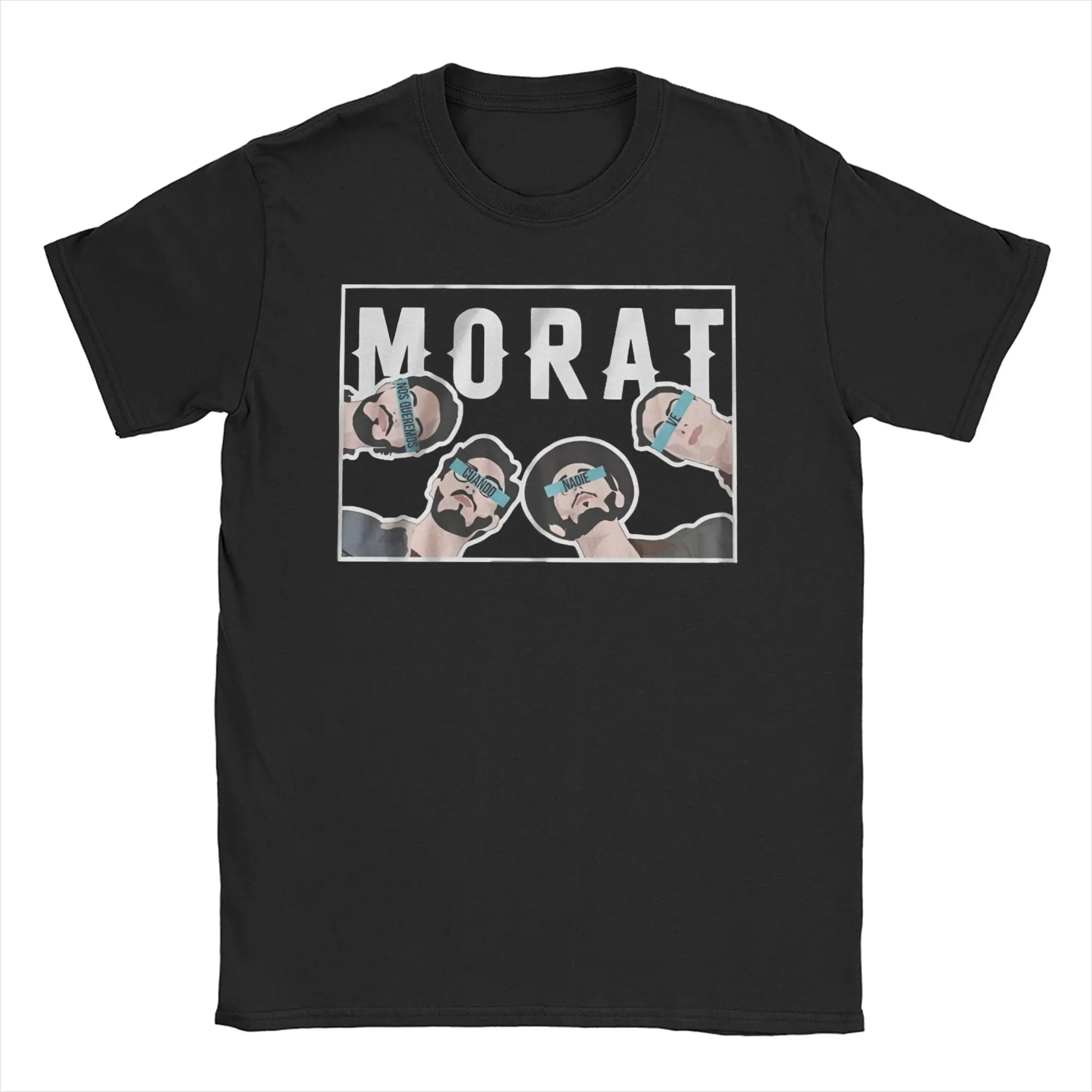 Men Women Morat Band Tour 2024 T Shirt 100% Cotton New Arrival T-Shirt Rock Music Clothing Outfits