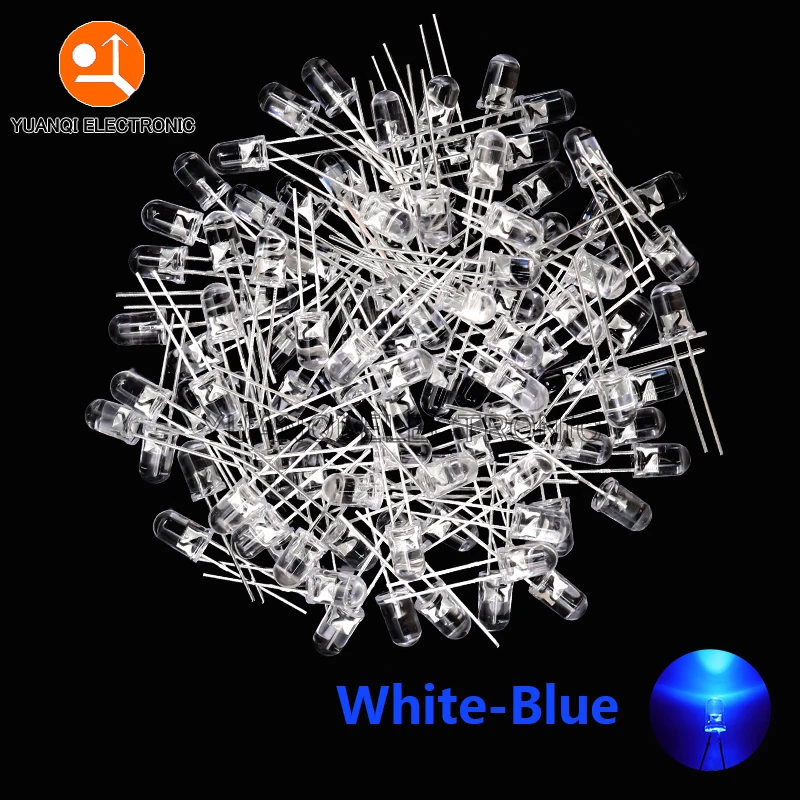 Variant: 100pcs White-Blue