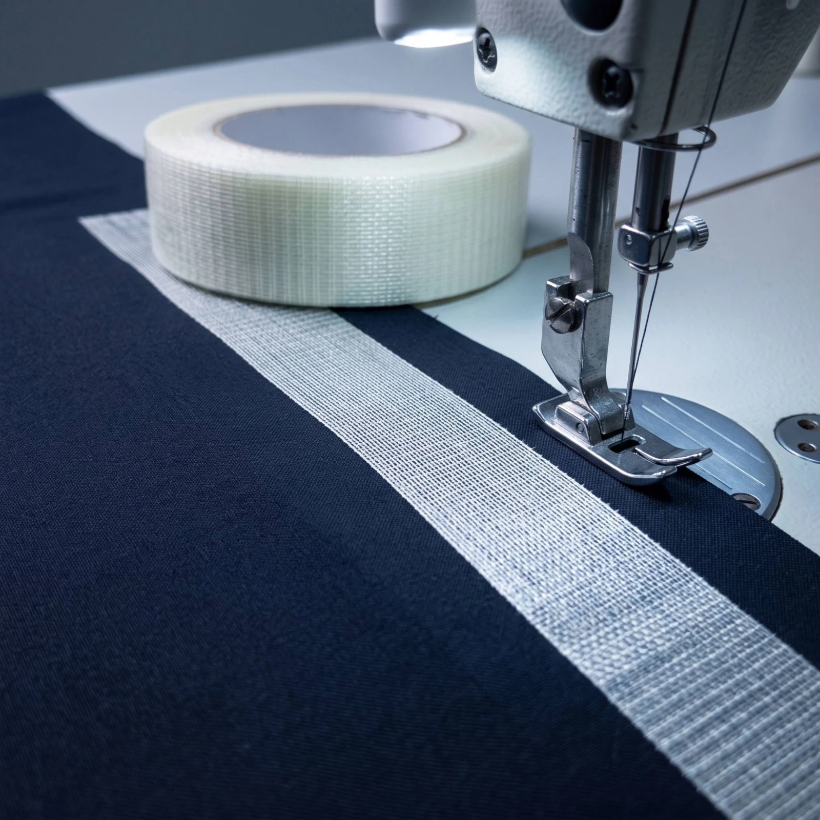 Sewing Tape No Iron Positioning Tape with Mesh Translucent Clear for Tailors, Garment Making, Pattern Work