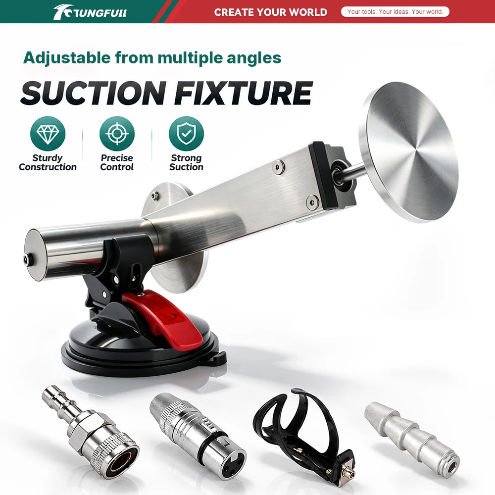 Reciprocating Linear Actuator 75MM Stroke Multi Angle Vacuum Suction Fixture Push Positioning Jig For Workpiece Auxiliary Fixing