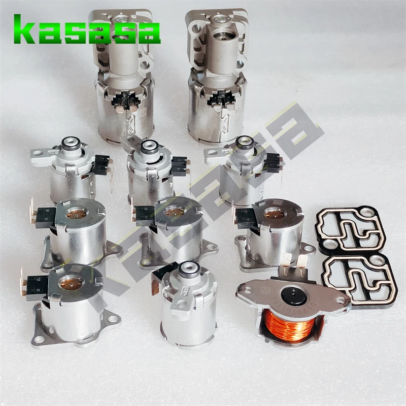 New 02E DQ250 DSG 6-Speed Transmission Valve Solenoids Kits 02E325025AJ 02E321371E For A3 Q3 Seat Touran Golf Passat