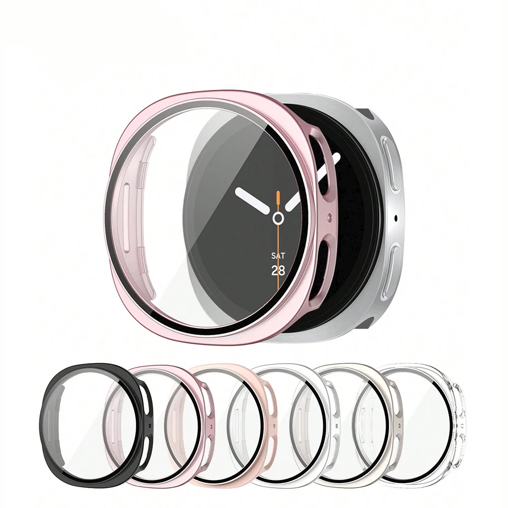 �y�Z�[�����zSamsung Galaxy Watch 8 40/44mm�p�K���X+���v�P�[�X�A�N�Z�T���[�A���h�~�A�ϏՌ����̃I�[�����E���h�ی�P�[�X�B