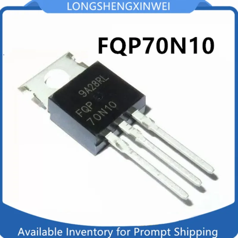 1PCS  FQP70N10 70N10 New TO-220 70A100V N-channel Field Effect MOSFET Original in Stock