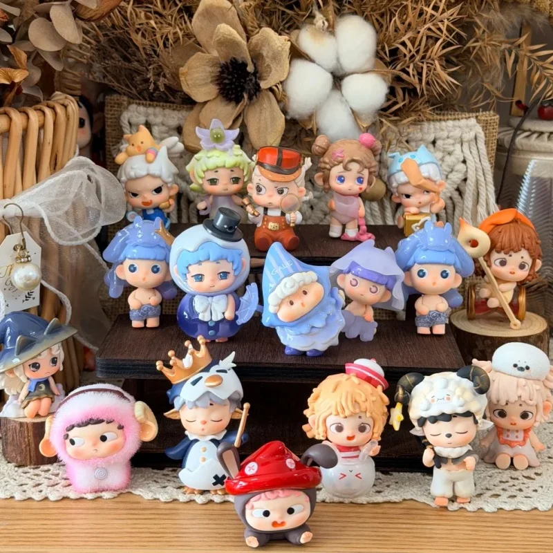 

OZAI Time Town Escape Series Мини Слепая Коробка Коллекционная 5 см Милая Кукла Модный Подарок Девушки Игрушка Настольный Орнамент Симпатичные Украшения