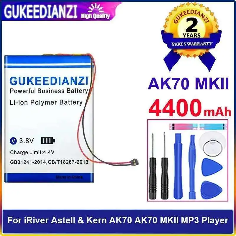 

Long-Lasting For Iriver Astell & Kern AK70 Mkii MP3 Player Battery 4400Mah