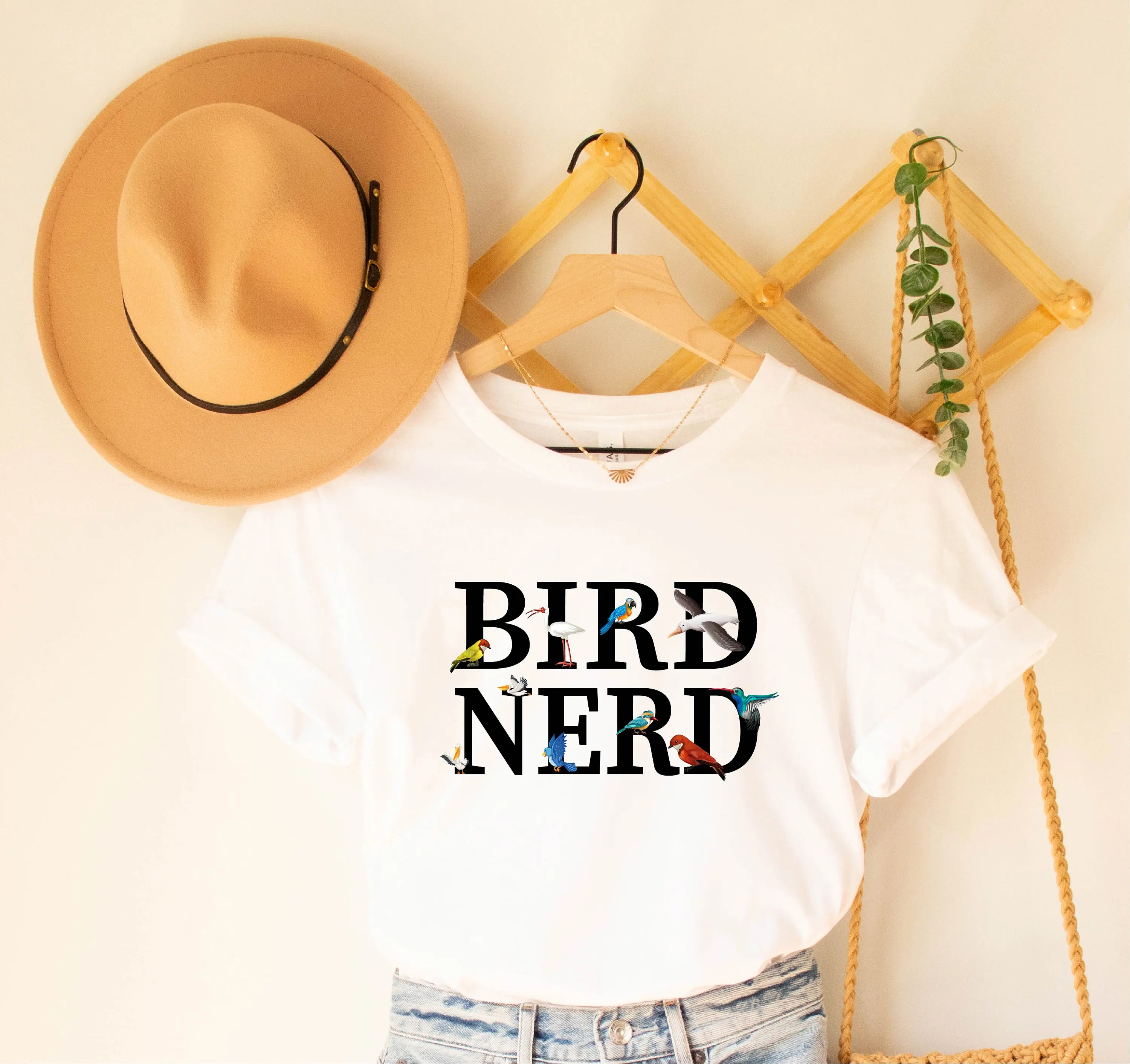 

Bird Nerd T Shirt Funny Watcher Watching Lover Nature For