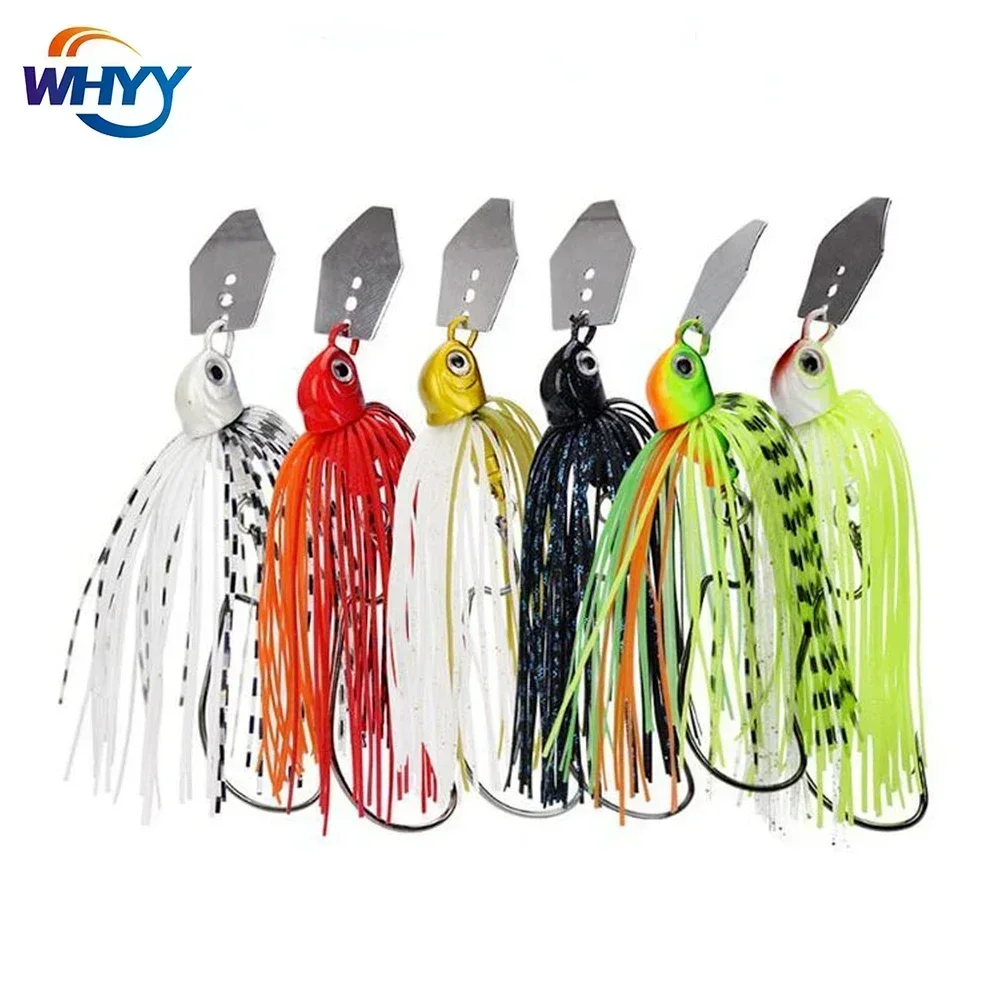 3Pcs/6Pcs Crankbait Tackle Fishing Lure Sea Chatterbait Spinnerbait Hard Bait jig Artificial 11g Wobbler For Pike Fish Trolling