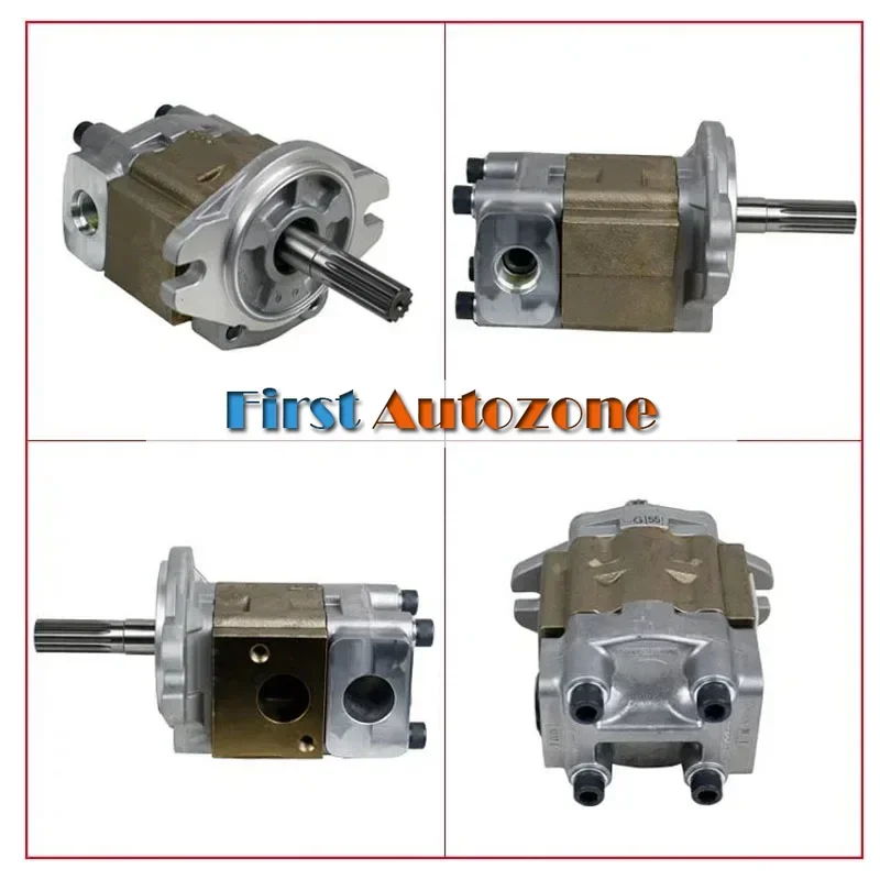 

SGP2B50L136 Forklift Parts F19C/S6S Hydraulic Gear Pump 91871-24200