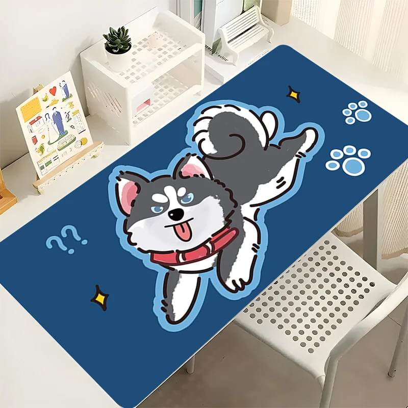 

Mouse Pad Desk Mat Anime Play Mat Gaming Cute Cartoon Cat Mousepad Speed Computer and Office Gamer Cabinet Keyboard Pad