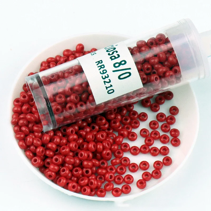 Meistverkaufte Perlen Material Original Baoshi Osha Saatperlen 10g/Flasche 8/0 Opake Baoshi Osha Perlen für DIY Alle Arten von Handarbeiten – Detail 2