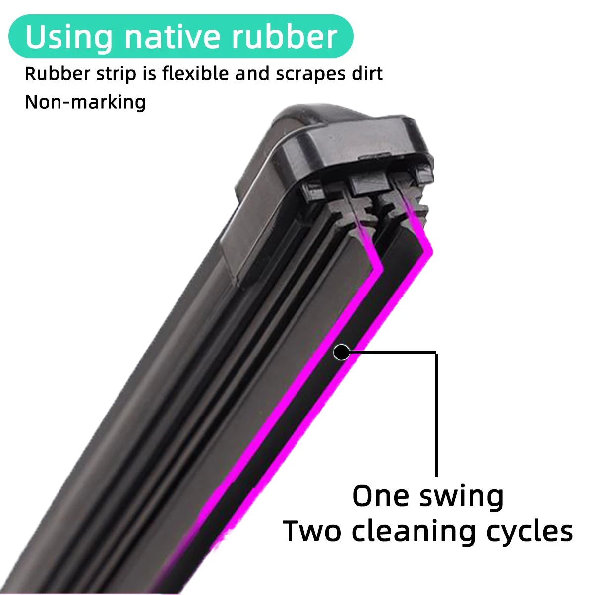 For Audi A5 S5 RS5 F5 Coupe Convertible Hatchback 2016 2017 2018 2019 2020 2021 2022 Double Rubber Car Windshield Wiper Blades