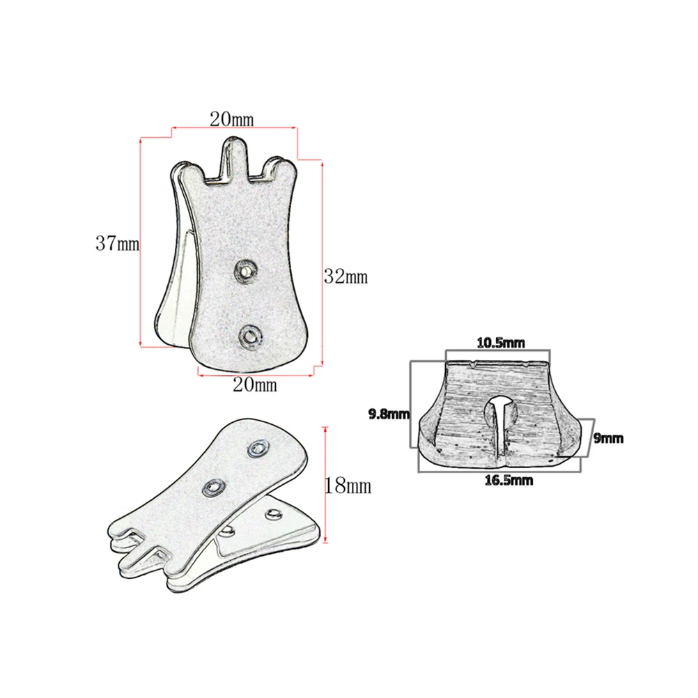 

Erhu Mute Professional Fiddle Practice Silent Tool Soft Rubber For Violin Treble Control Black Erhu Accessories Instrument Parts