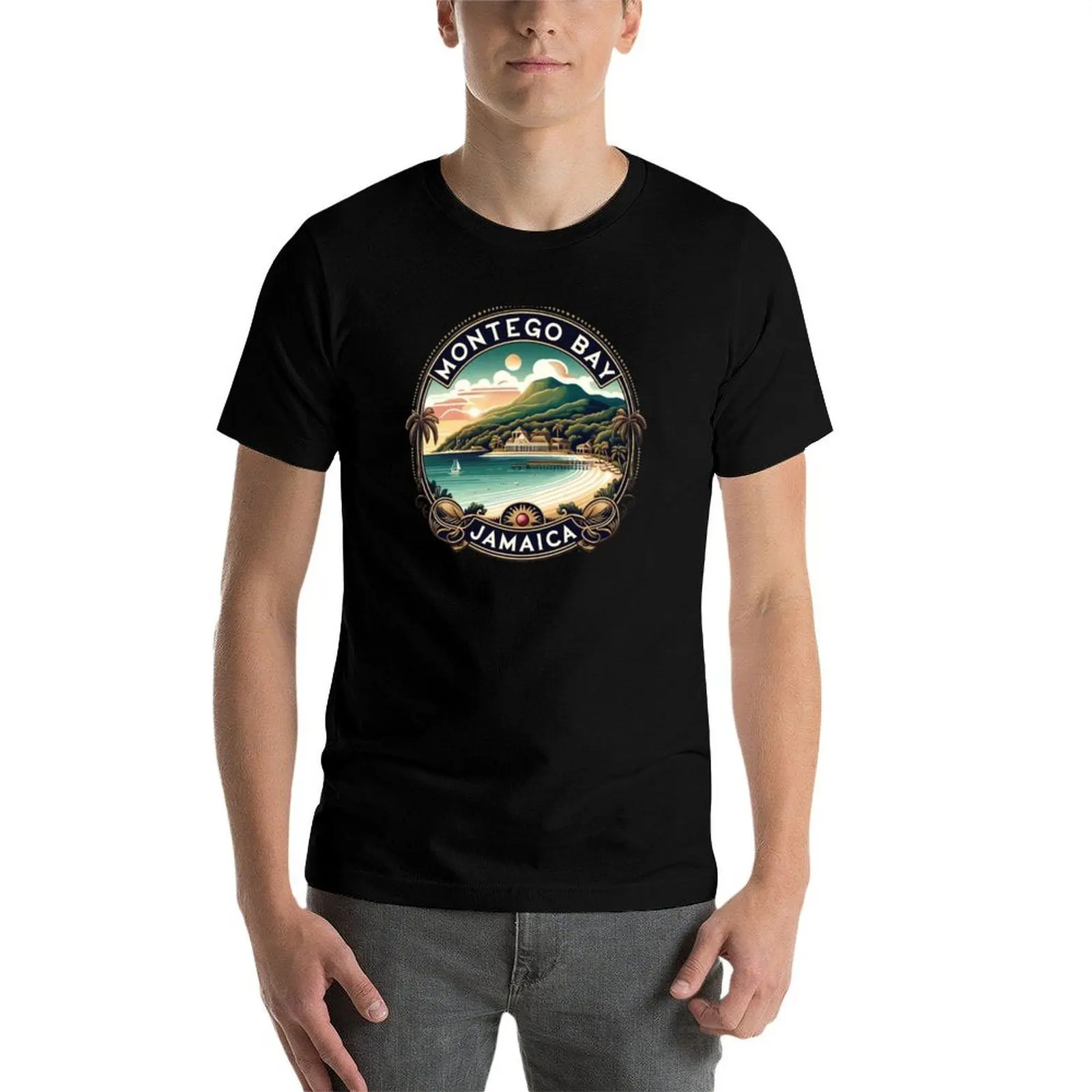 

Montego Bay v.2 T-Shirt graphic t shirts for man t shirt man cotton T-Shirt