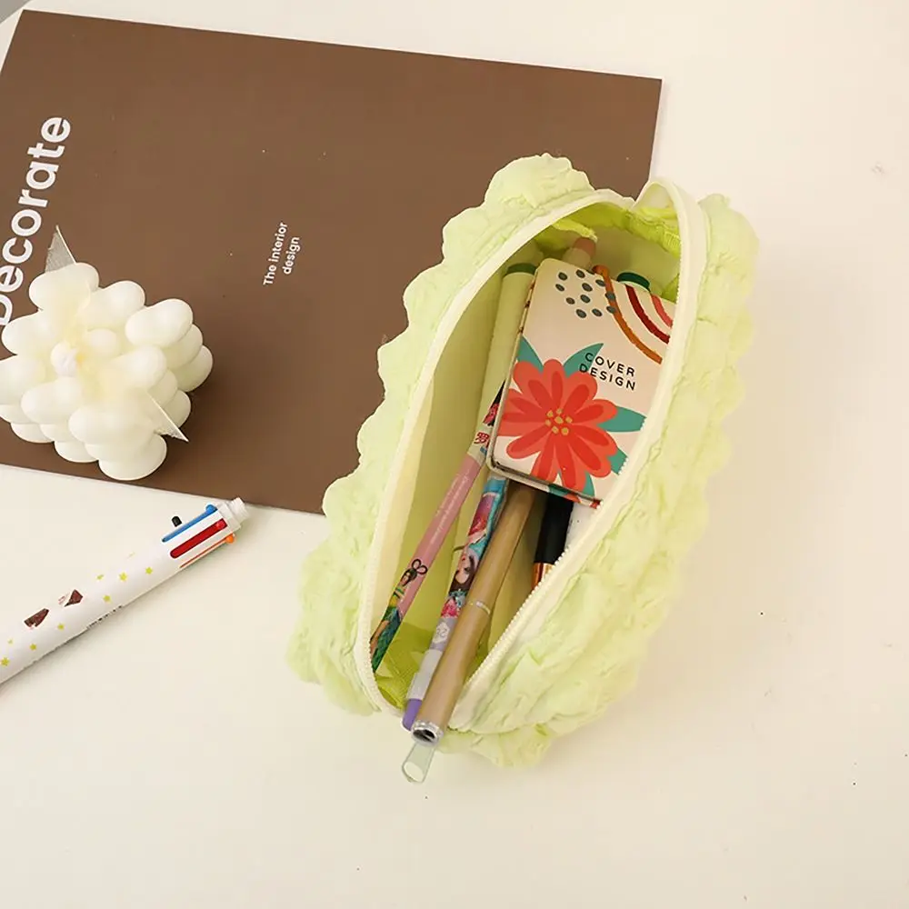Multi-functional Cloud Pencil Case High Appearance INS Style Toiletry Bag Dirt-proof Large Capacity Stationery Storage Pouch