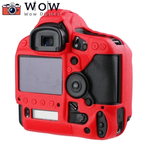 Zachte Siliconen Rubber Camera Beschermende Body Case Skin Voor Canon 1DX II 1DX Mark II III 1DX III Camera Tas protector cover