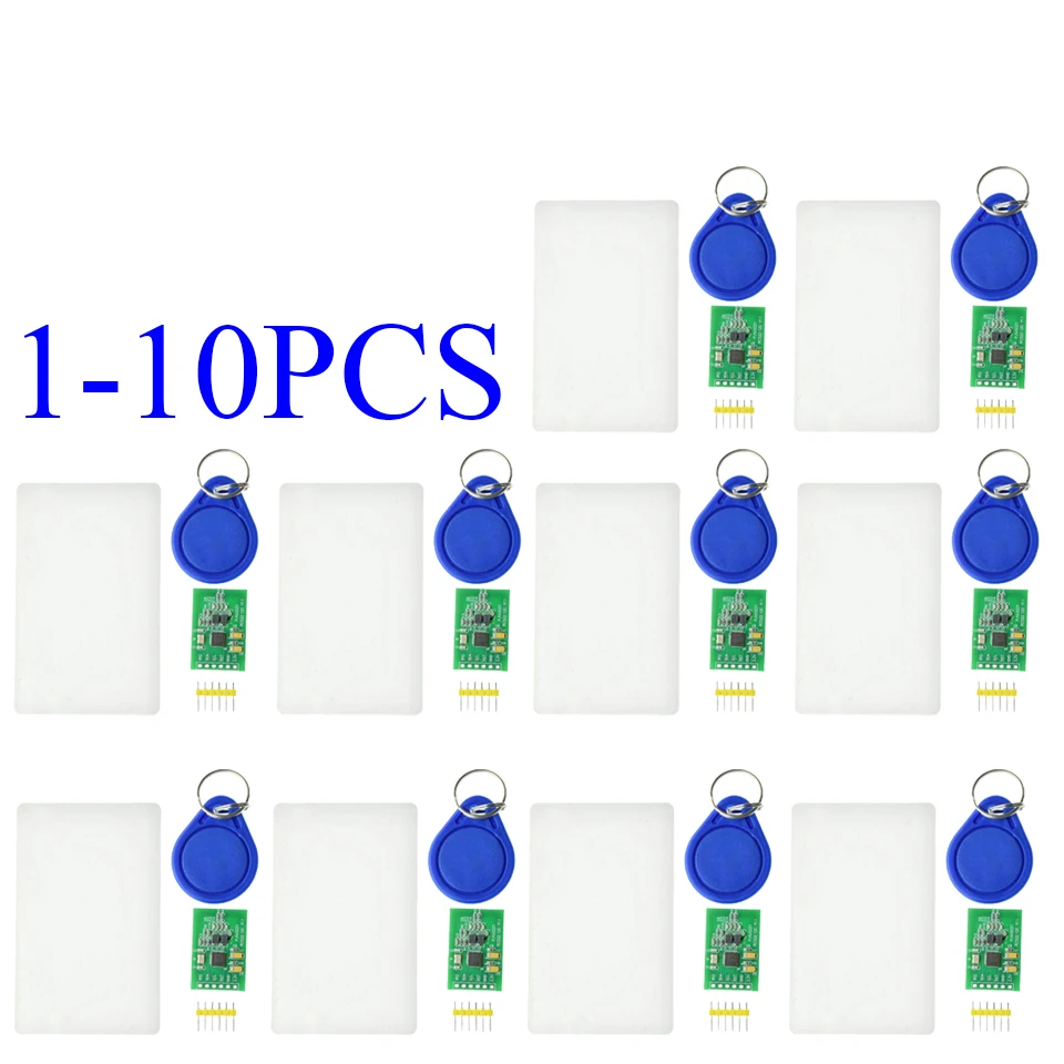 1-10 шт. MFRC522 RC522 RFID радиочастотная индукционная IC-карта модуль чтения и записи небольшого размера мини 13,56 МГц