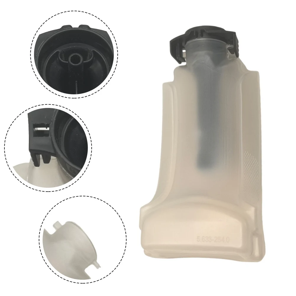 Tanque de Agua de Repuesto para Aspiradora de Ventanas Karcher WV 6, Número de Pieza 9.002 547.0 5.633 254.0, Plástico PE con Tubo de Entrada de Agua