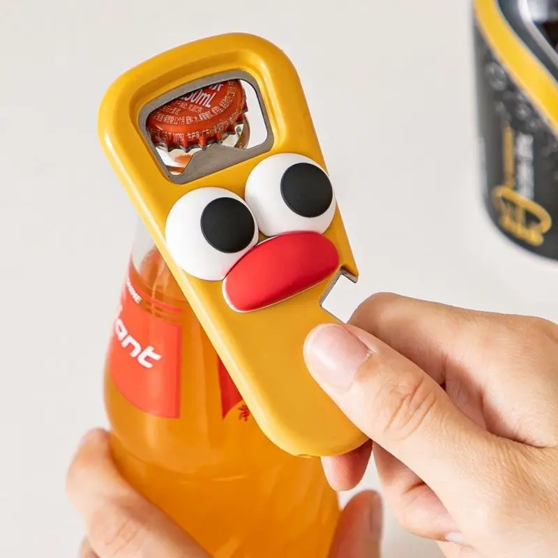 

Bottle Opener Home Creative Refrigerator Bottle Cap Artifact Beer Bottle Starter