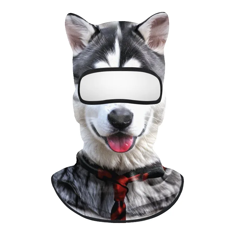 Animal Face Mask Head Cover Sun Protection Quick-Dry Motorcycle Head Cover Dustproof Sunshade Breathable Series UV Protection Ic view 3