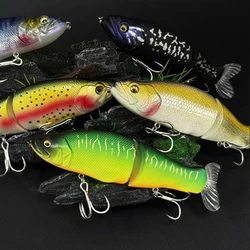 Swimbait multiarticulado 135mm – Señuelo duro para lucio y mar