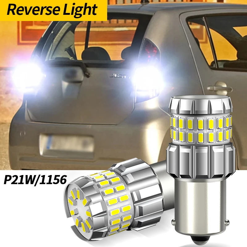 2x LED Reverse Light Accessories Backup Lamp For Subaru Justy MK2 MK3 1995-2006 1997 1998 1999 2000 2001 2002 2003 2004 2005