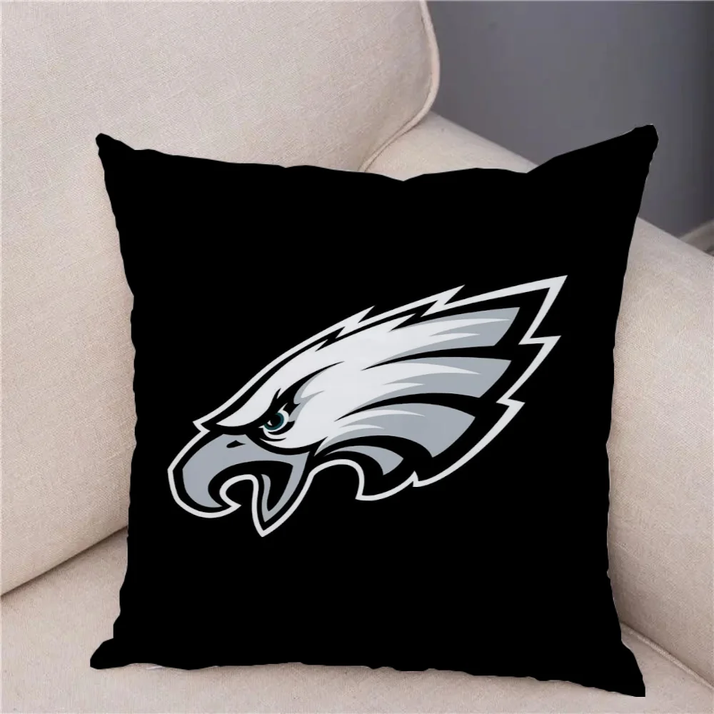 Poszewki na poduszki Philadelphias Eagles Poduszki dekoracyjne dla dzieci na sofę dekoracyjną Poszewka na poduszkę 40x40 Poszewka na poduszkę 45x45