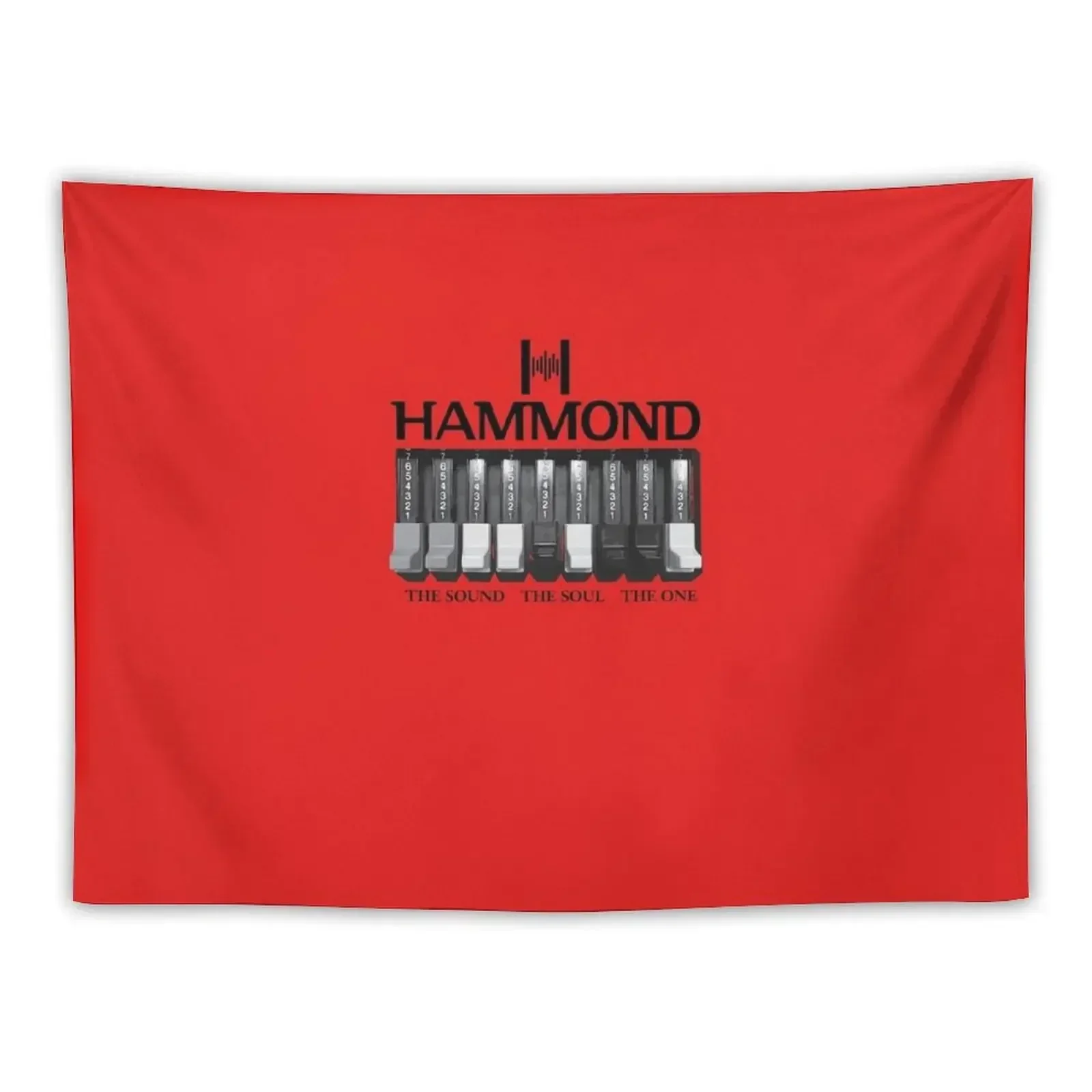 Hammond Organ logo and graphics Classic Tapestry Things To The Room House Decorations Tapestry