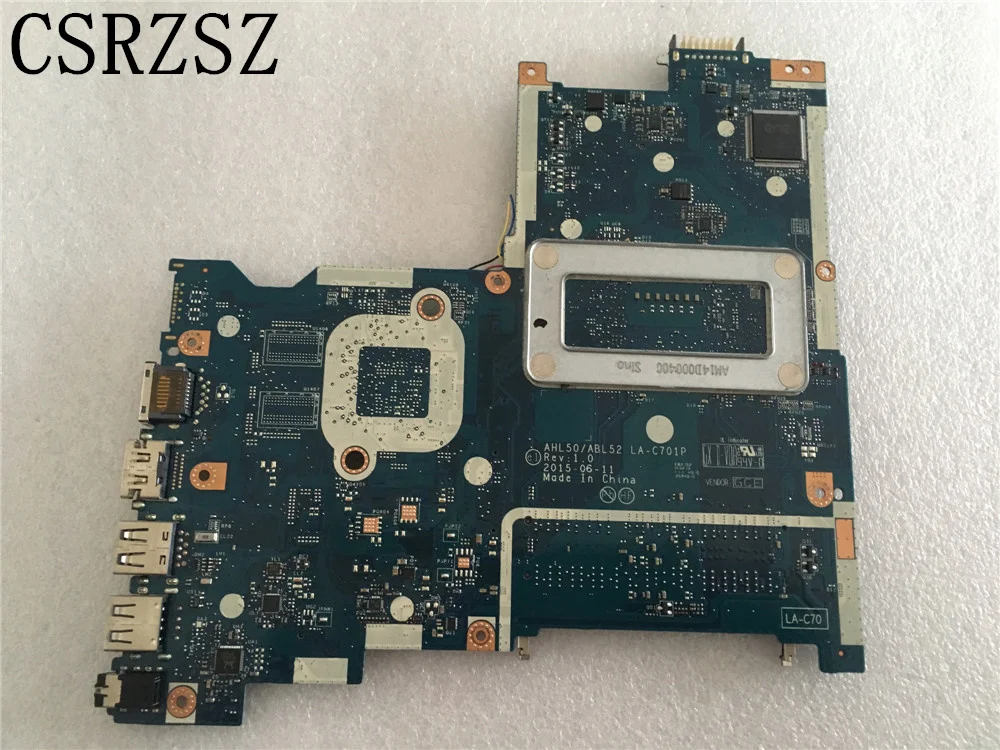 

For HP 15-AC with i5-5200u CPU Laptop motherboard AHL50/ ABL52 LA-C701P Fully test work well