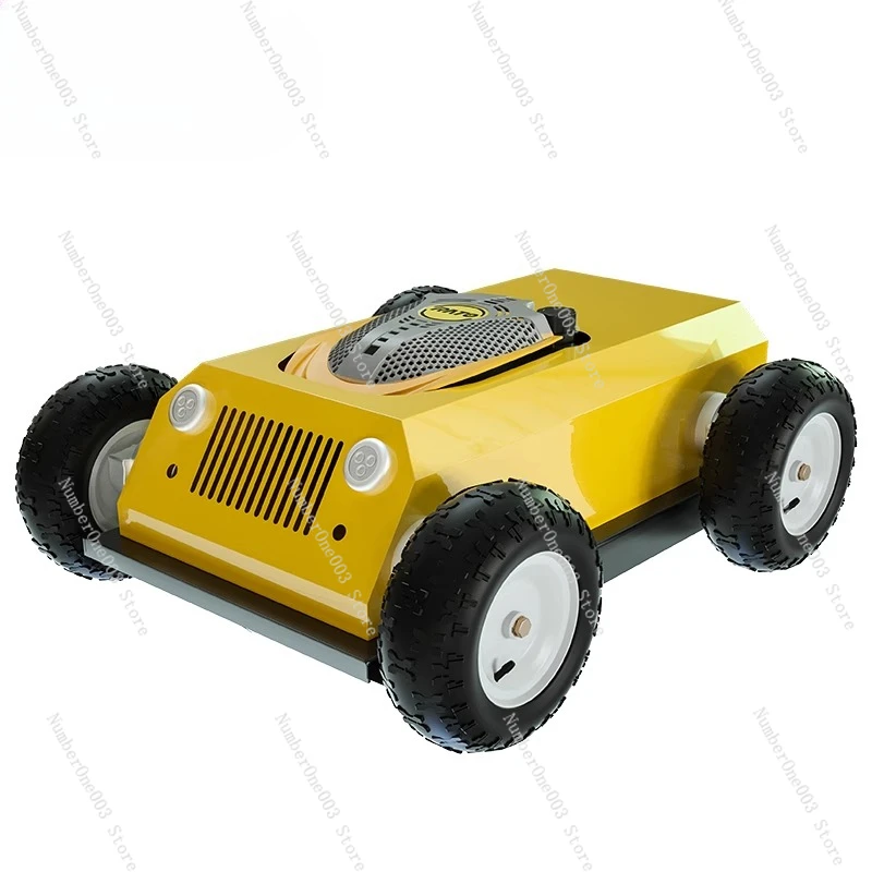 Remote Control Lawn Mower Garden Municipal Greening Lawn Mower Tracked Oil Lawn Machine Agricultural Small Intelligent