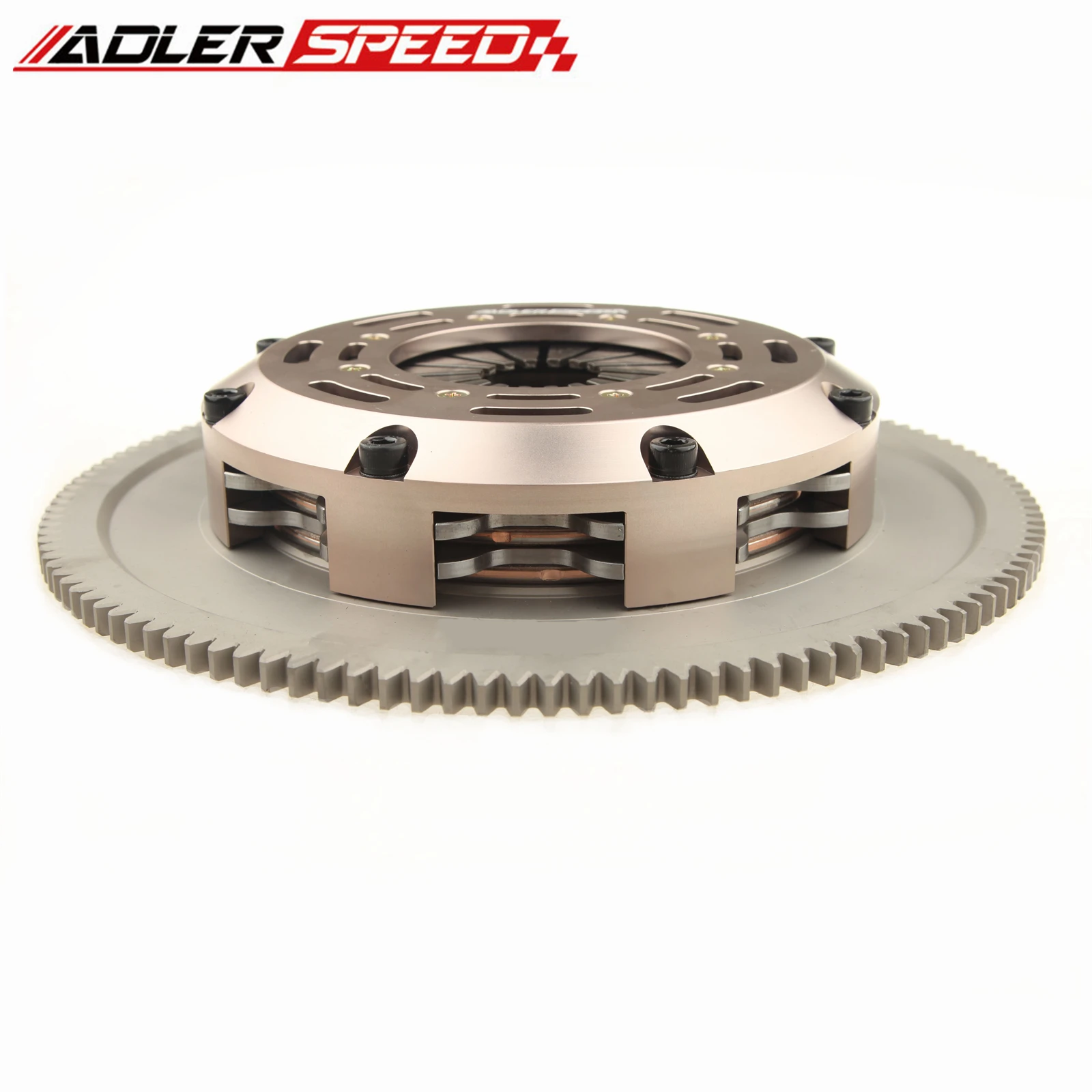 

ADLERSPEED RACING & STREET TWIN DISC CLUTCH KIT For 2004-2019 SUBARU WRX STI, Legacy GT Spec B 2.5L EJ25 6-SPEED