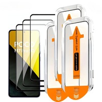 3Pcs High-definition Screen Protector for Xiaomi POCO X5 X3 X6 X7 Pro Tempered Glass For Xiaomi POCO F7 Ultra Pro F6 F5 F3 Glass
