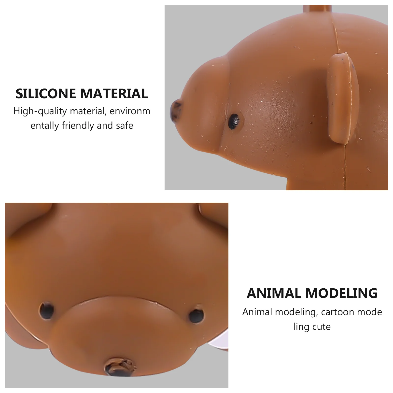 

5pcs Animals Shape Silicone Corner Guards Table Bumper Protector For Kids Safe Home School Office Corner Cushion Cover Pad