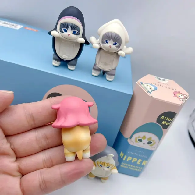 Good Quality Mofusand Hippers Blind Box Mini Figure Shark
