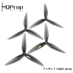 2Pairs HQPROP DP7X4X3 7040 3-Blade PC Propeller for RC FPV Racing Freestyle 7inch Long Range LR7 Cinelifter Drones DIY Parts