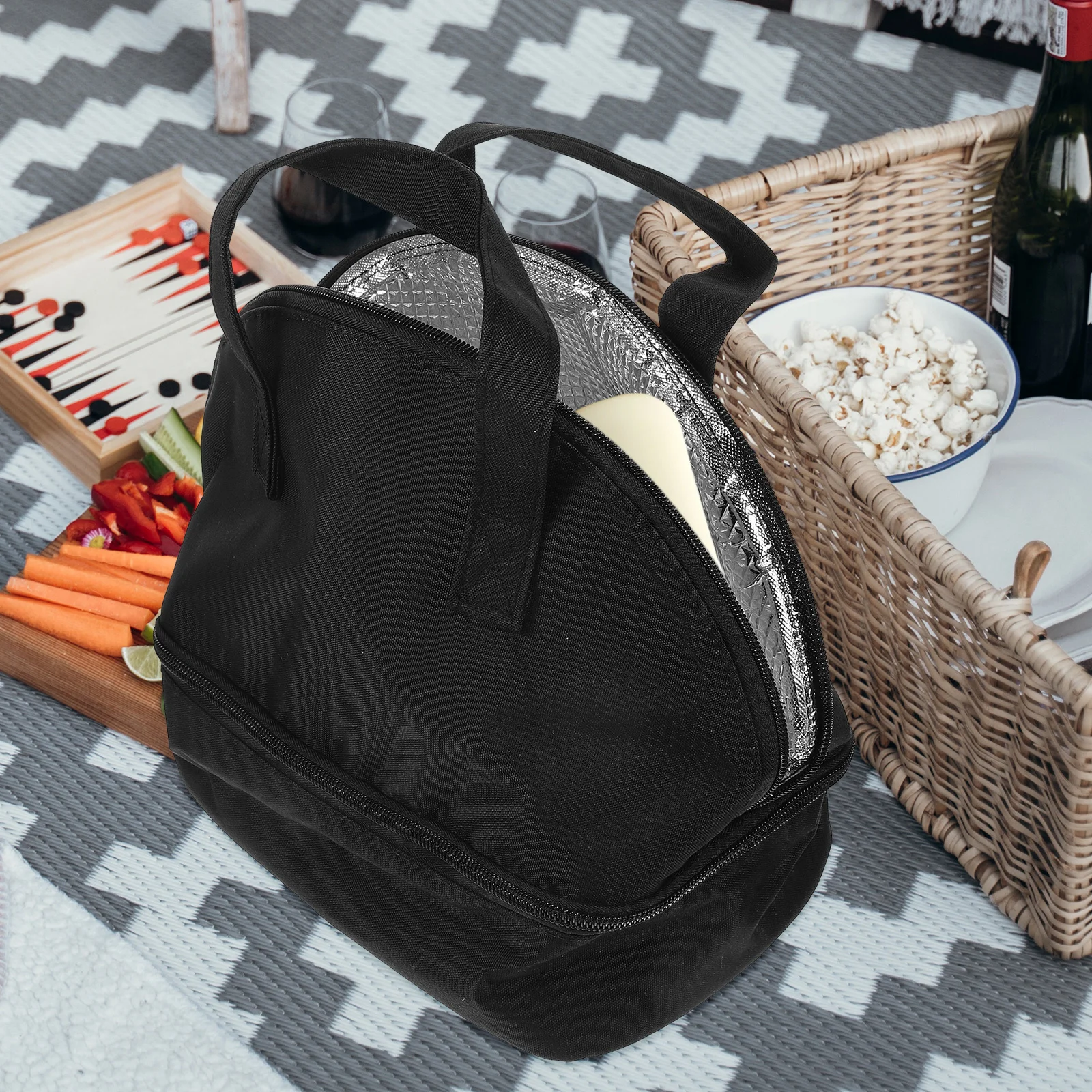 

Сумка для молокоотсоса, изолированный холодильник, хранение маленьких бутылочек, дизайн двойного склада, сохранение свежего молока, предметы первой необходимости для прогулок