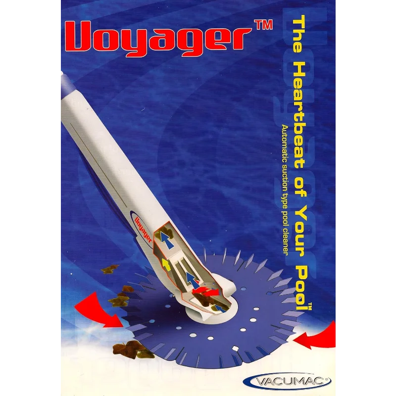 Очиститель бассейна Vacumac Отличное качество и надежность