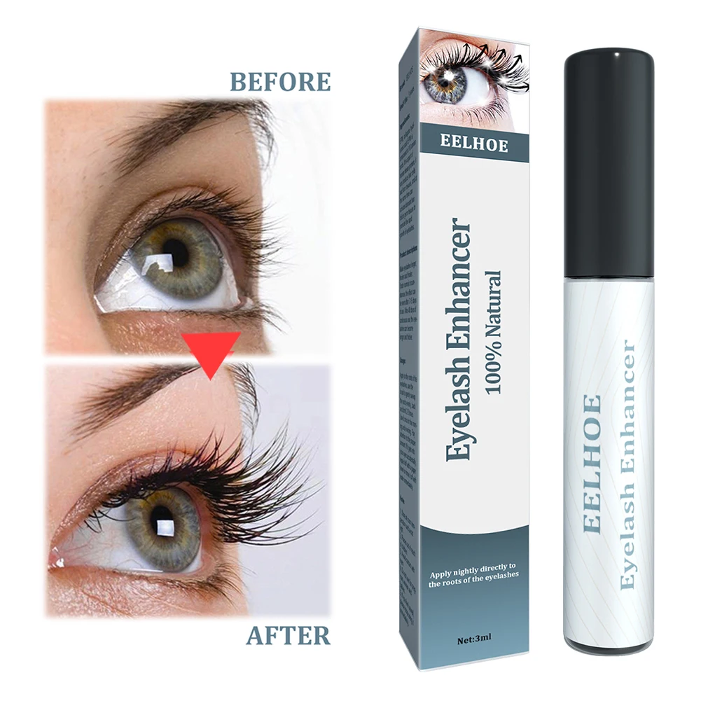 3ml Lash Serum Natural Curl Slender Thick Eyelash Growth Serum Eyelash Growth Solution for Longer Fuller Thicker Lashes