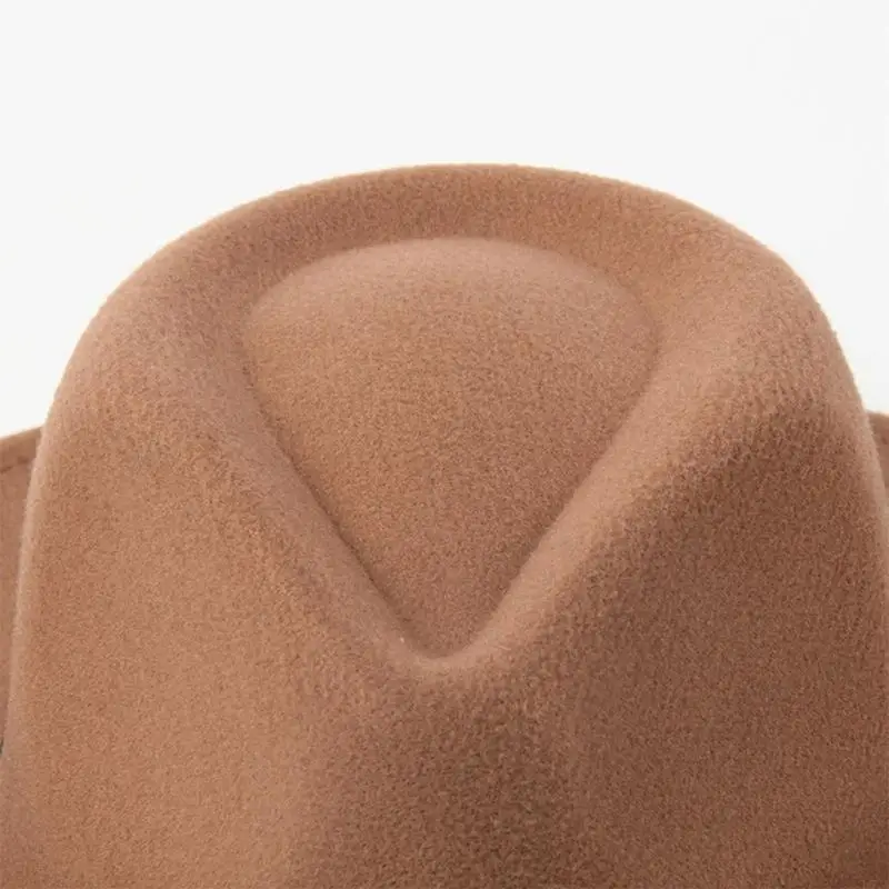 

L5YA Cosplay Cowboy Hat Fedoras Hat Music Festival Gentleman Hat Danceparty Headwear