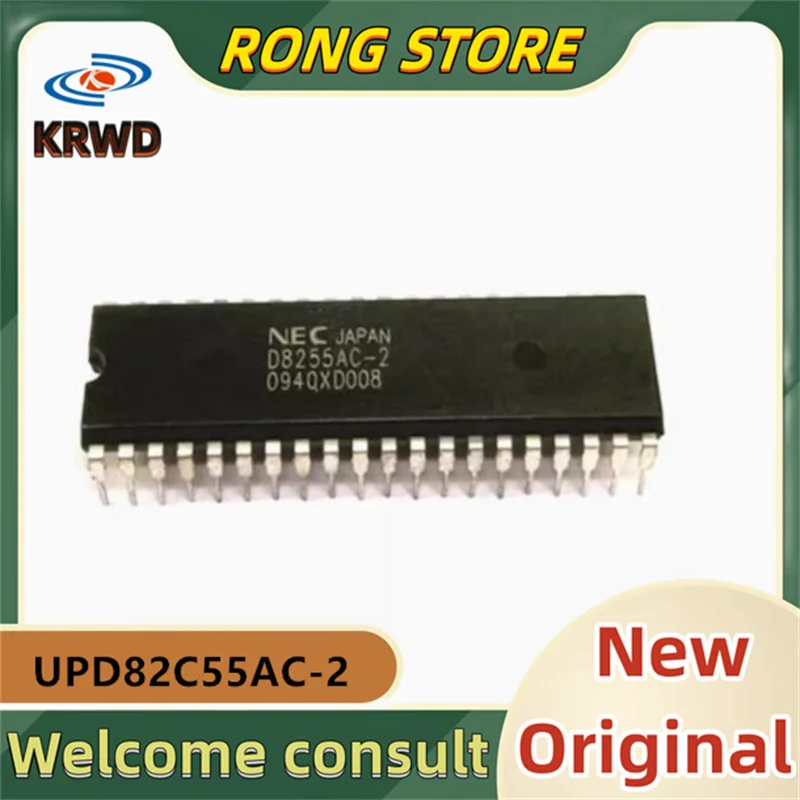 5PCS 82C55AC-2 New Original UPD82C55AC-2 DIP-40