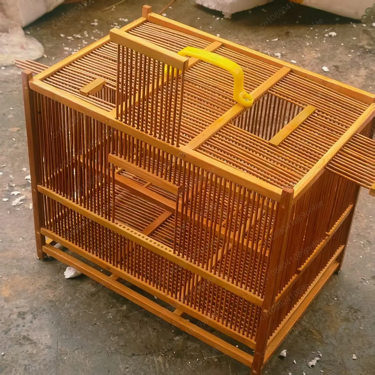 Soybean Square Bird Cage Breeding Box, Grasshopper Cricket Imported Model