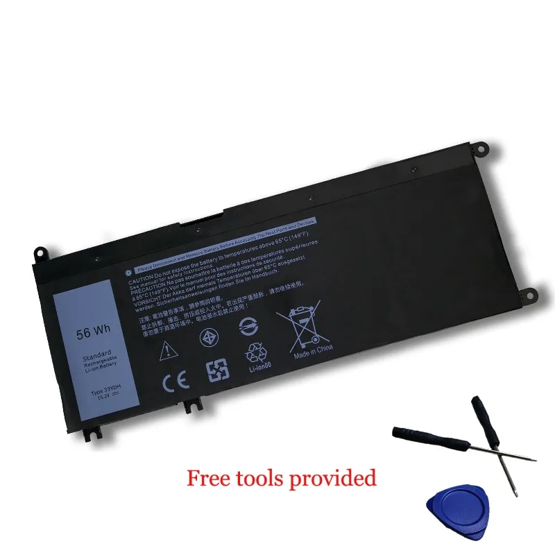 

33YDH Battery For Dell Inspiron 13 7353 17 7778 7779 G3 3579 3779 G5 5587 G7 7588 15.2V 56Wh