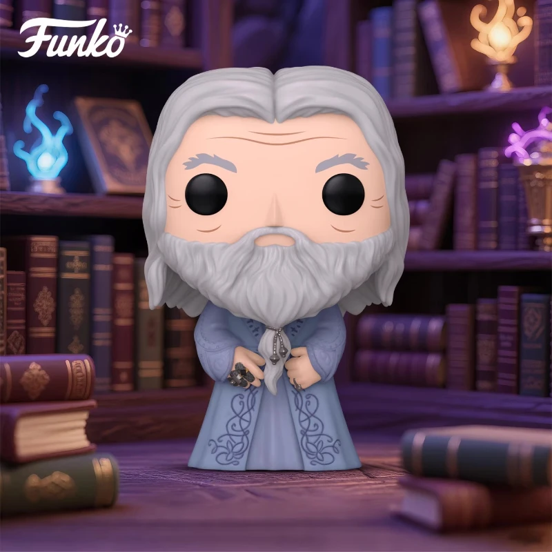 Edición genuina FUNKO POP Harry Potter: Dumbledore y The Horcruxes decoración de escritorio ornamento modelo juguetes modelo coleccionable