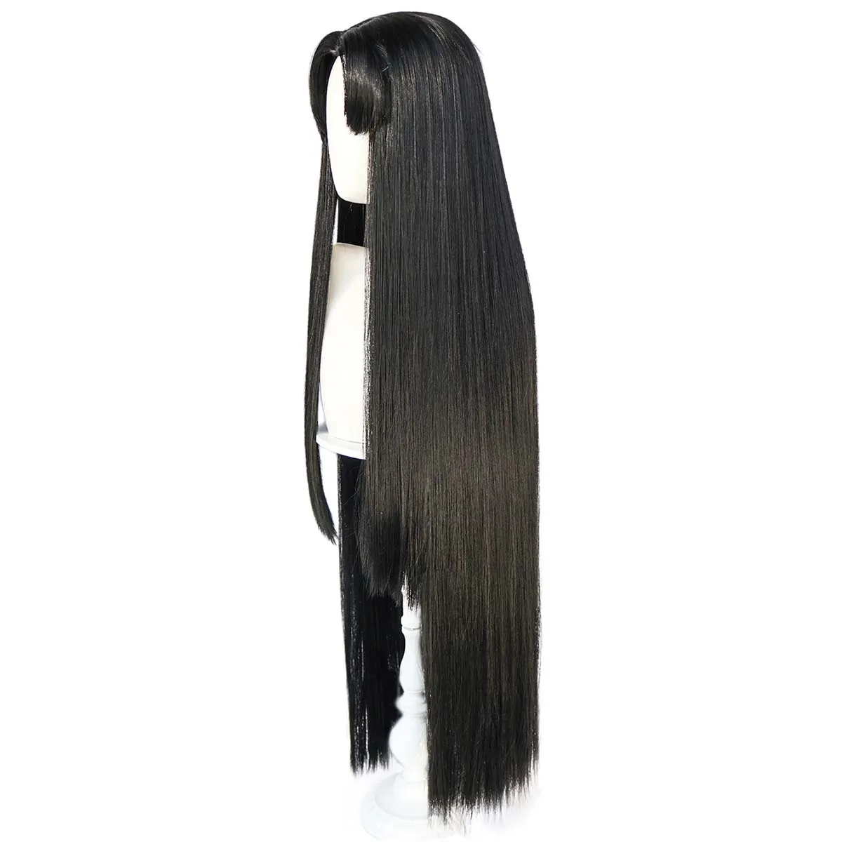Head Seven Strange Talks Cosplay huai yunqing Black Long Straight Wig For Men