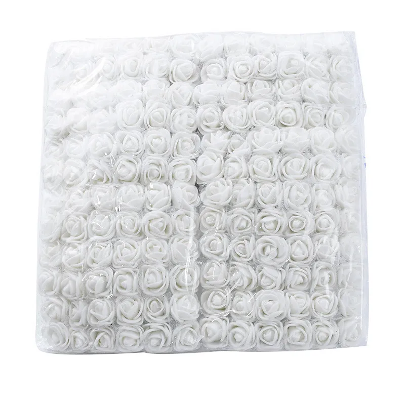 144 Stück Künstliche Blumen aus PE-Garn, Rosen für Außenbereich, UV-Schutz, Großhandel, Gartenbogen, Wandkranz, Hochzeit, Heim-DIY, Geschenkbox, Festlichkeiten – Detail 10