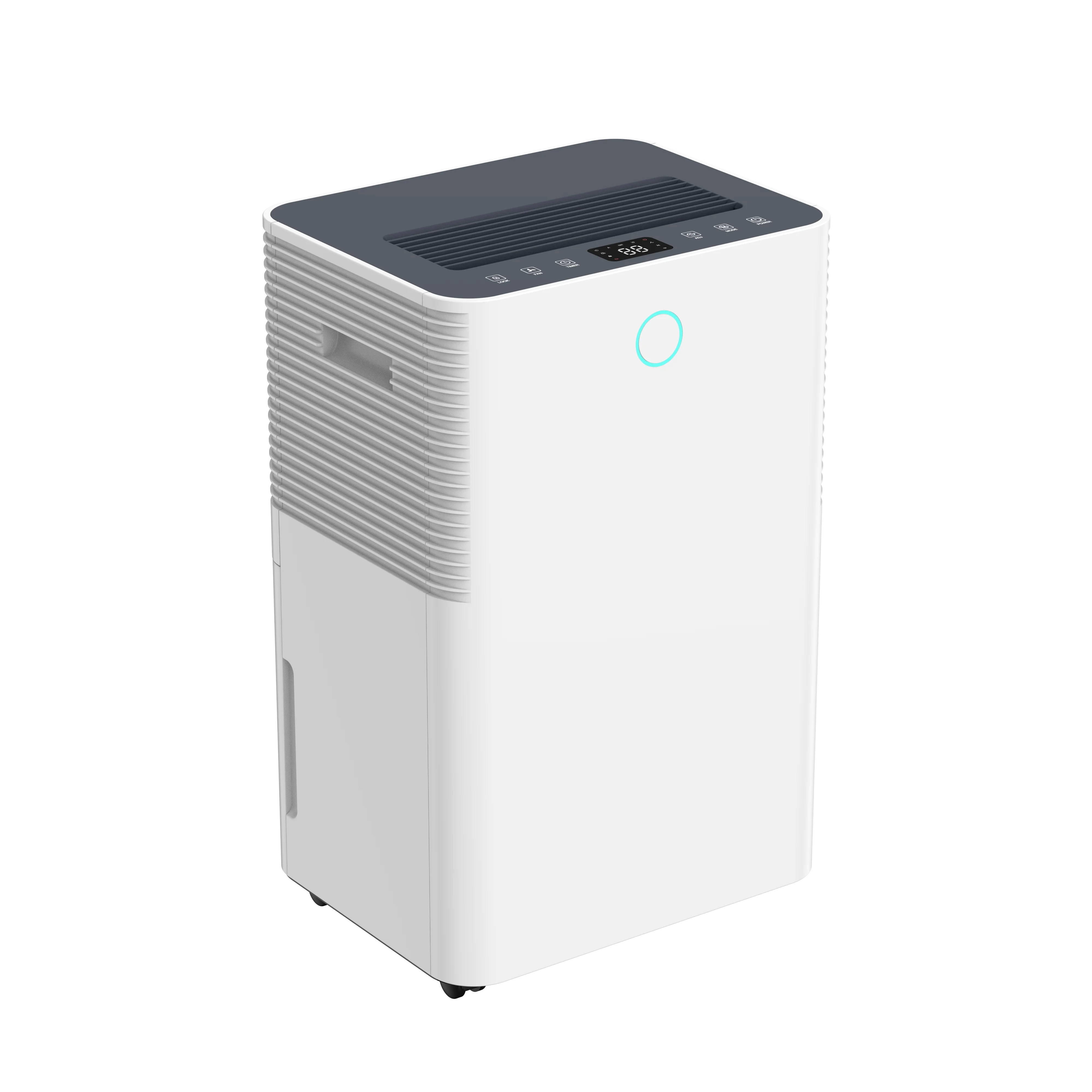 Popular Portable 20L/Day Dehumidifier , High‑Power Auto Defrost LED Color Touch Control For Home