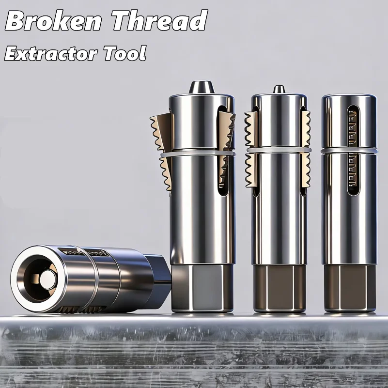 Broken Pipe Extractor Tool Adjustable Damaged Thread Extractor With Hex Wrench For Faucet Valve Tool accessories