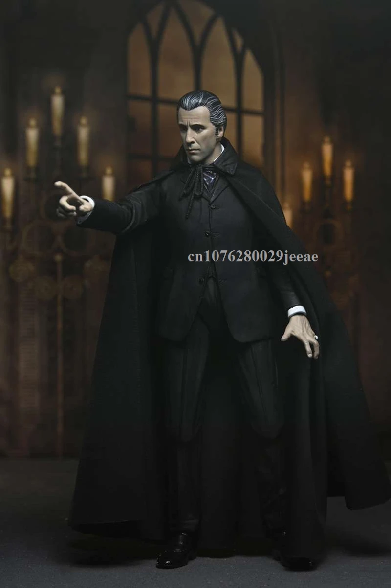 Original NECA Dracula Figure Universal Monsters 1958 Dracula Horror Of Dracula Anime Action Figure Model Doll Custom Toys Gifts