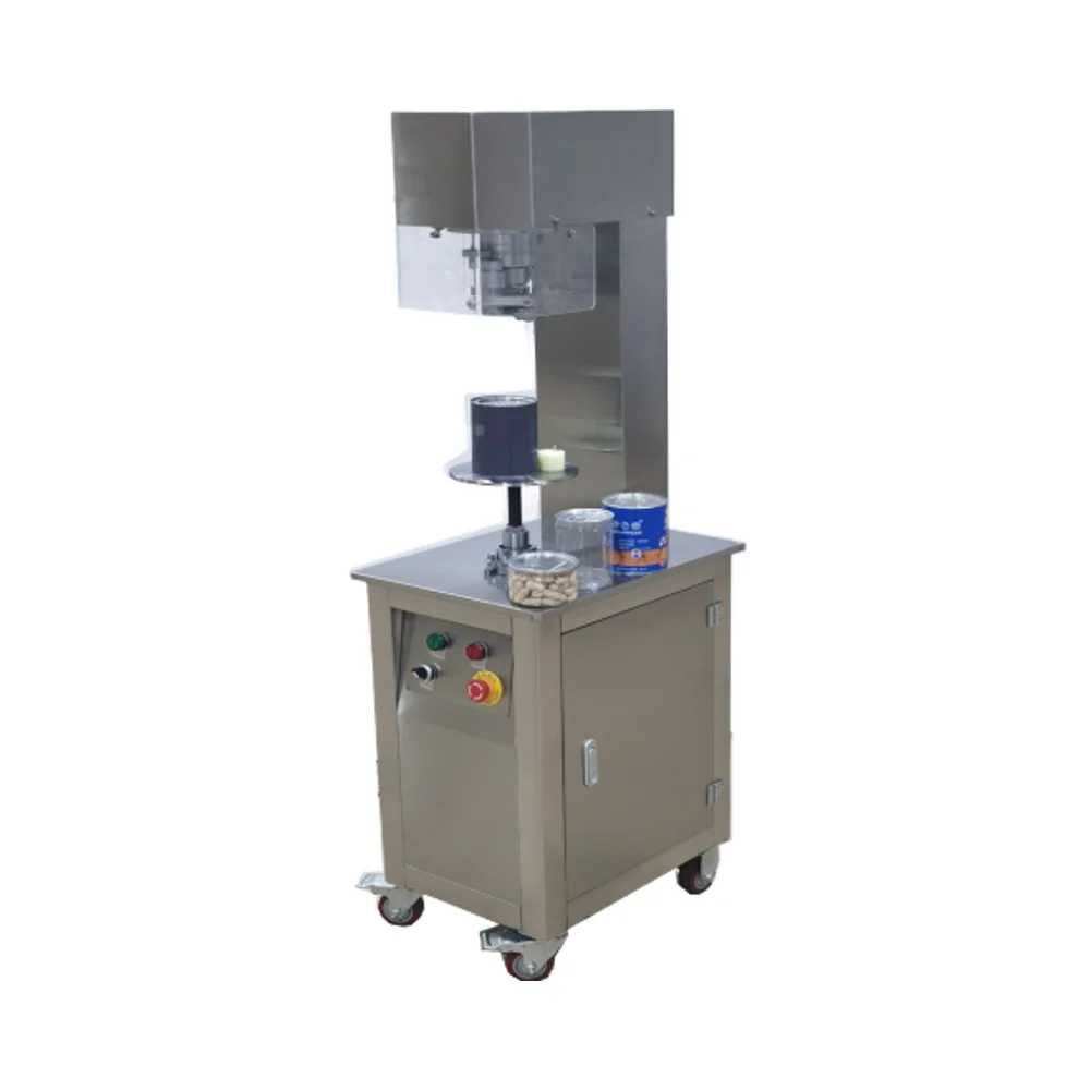 

Electric Semi-Automatic Can Sealing Machine for Beverages Vacuum Airtight Sealer for Food Cans/Jars Bottles