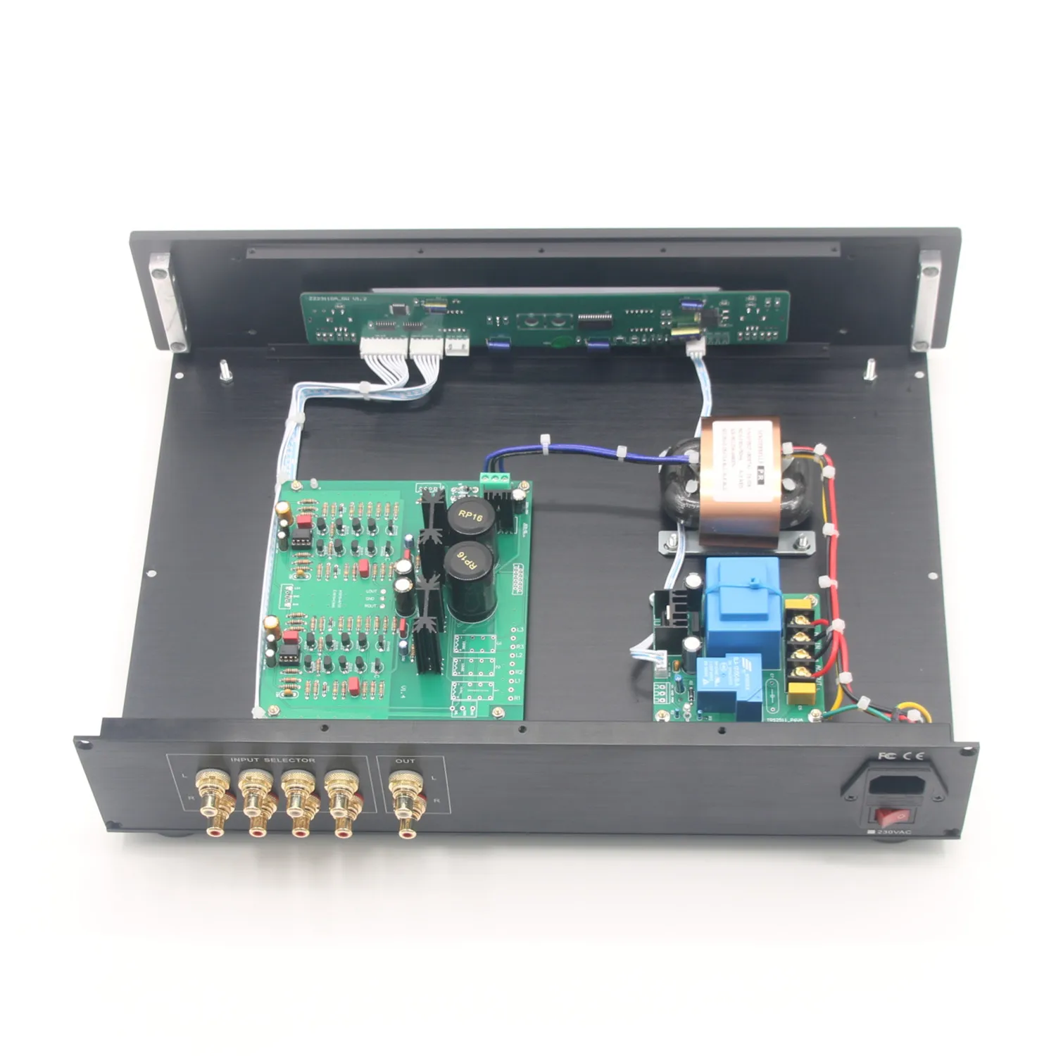 C3850-Max Klasse A HIFI Vorverstärker mit Fernbedienung, Referenz auf Klassiker, Accuphase C3850 Schaltung