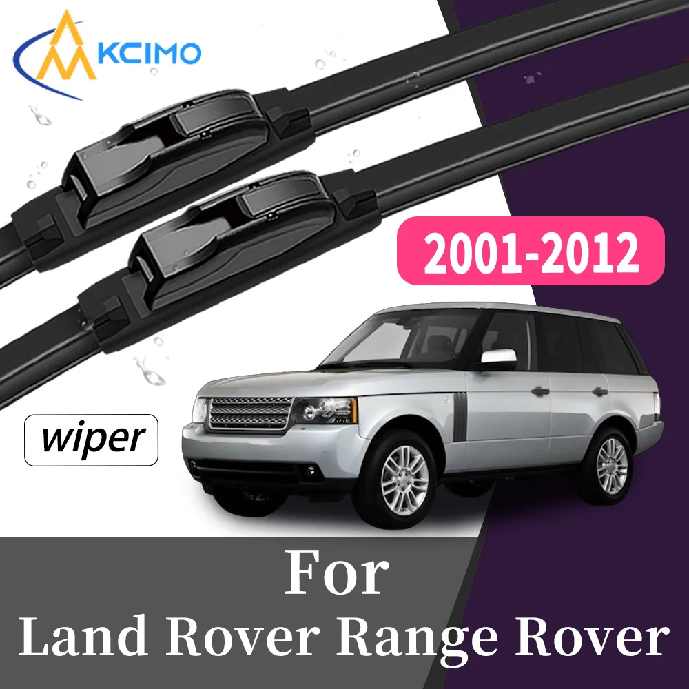 

All-Weather Wear-Resistant Front Windscreen Wiper Blades For Land Rover Range Rover L322 2001-2012 Windshield kit 2Pcs